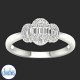 9ct White Gold Diamond Engagement Ring  0.33ct TDW RF17969.  Affordable Engagement Rings Nz $1,450.00