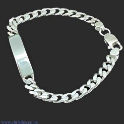 IDCD175H6C20 Sterling Silver ID Curb Link Bracelet