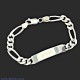 IDFG220H6C20 Sterling Silver ID Figaro Medium Bracelet IDFG220H6C20 Afterpay IDFG220H6C20 Sterling Silver ID Figaro Medium Bracelet. Medium weight Identification bracelet crafted in 925 sterling silver Afterpay - Split your purchase into 4 instalments - Pay for your purchase over 4 instalments, due every two weeks. You’ll pay @c