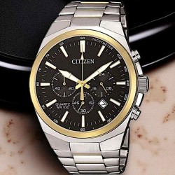 AN8174-58E Citizen Chronograph Bi-Tone Watch