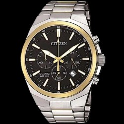 AN8174-58E Citizen Chronograph Bi-Tone Watch AN8174-58E Citizen Chronograph Bi-Tone Watch
