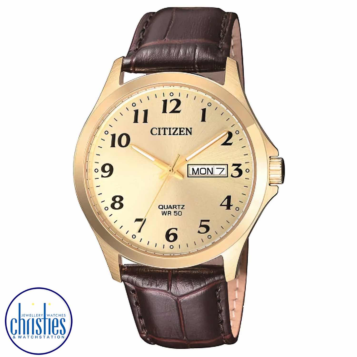 BF5002-05P CITIZEN Quartz Watch BF5002-05P CITIZEN Quartz Watch. Pairing classic styling with a fashionably sophisticated edge, this scrupulously designed watch has been crafted to compliment an active lifestyle whilst maintaining a refined aesthetic.