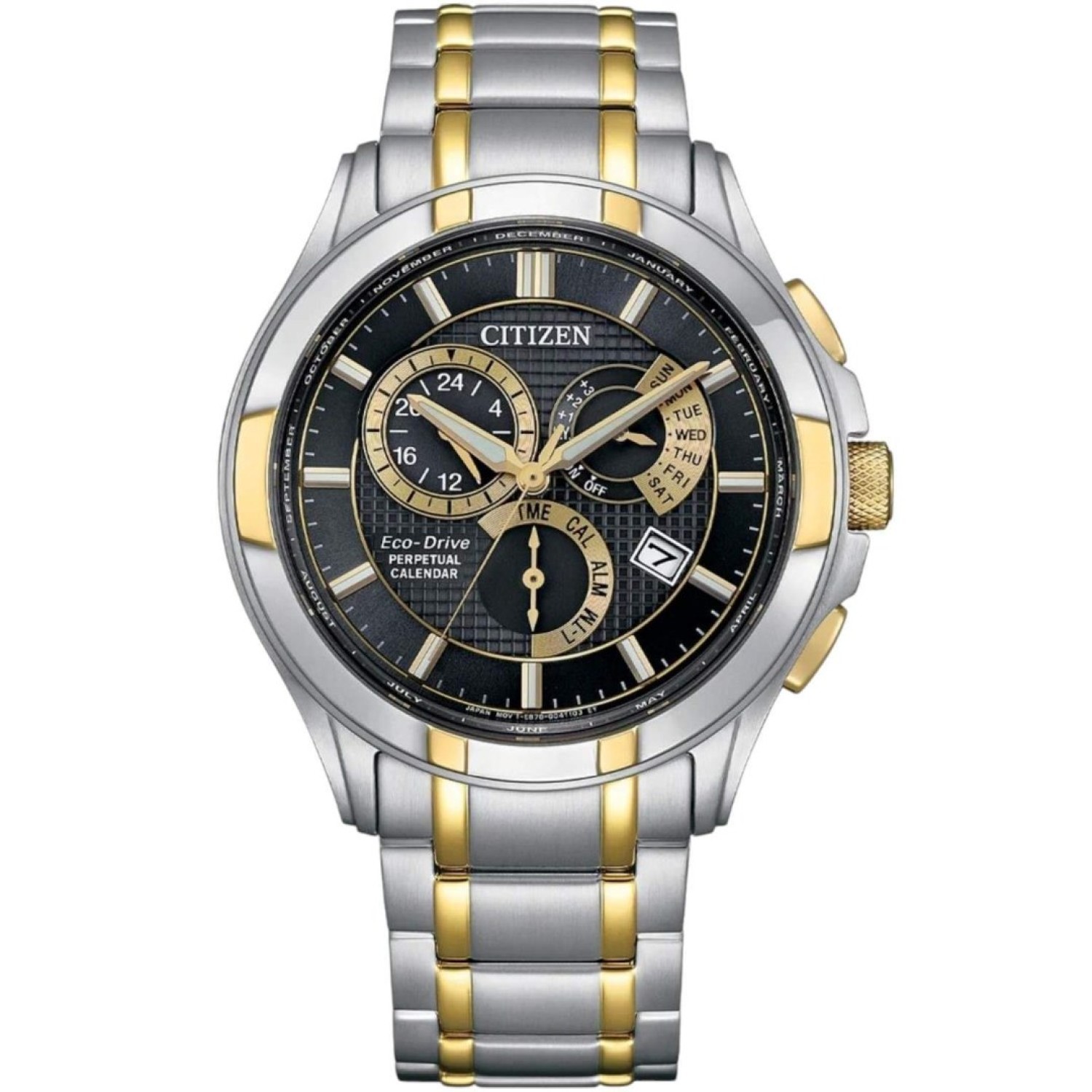 Christies Jewellery - BL8164-57E Citizen Eco-Drive Bi-Tone Watch Auckland NZ BL8164-57E Citizen Eco-Drive Bi-Tone Watch BL8164-57E Citizen Watches Auckland | Bi-Tone casing with black dial