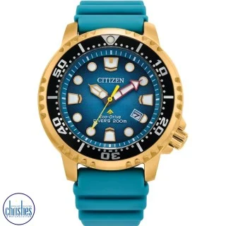BN0162-02 Citizen Promaster Eco-Drive Watch WR200 Turquoise