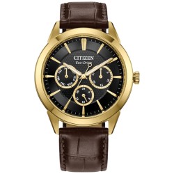 BU2112-06E Citizen Multi Dial Leather Strap Watch