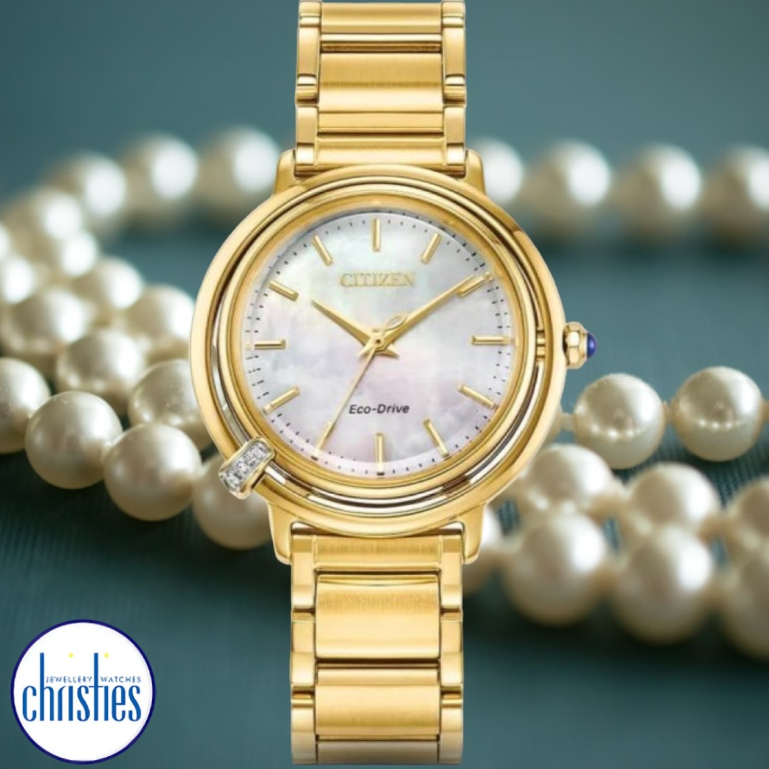 Christies Jewellery - EM1092-64D Citizen Eco-Drive Watch Watches Auckland NZ EM1092-64D Citizen Eco-Drive Watch EM1092-64D Citizen Watches Auckland- Christies Jewellery Online and Auckland - Free Delivery - Afterpay, Laybuy and Zip the easy way to pay