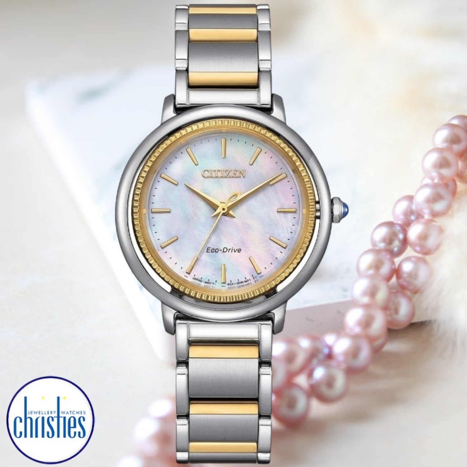 Christies Jewellery - EM1104-83D Citizen Eco-Drive Watch Watches Auckland NZ EM1104-83D Citizen Eco-Drive Watch EM1104-83D Citizen Watches Auckland- Christies Jewellery Online and Auckland - Free Delivery - Afterpay, Laybuy and Zip the easy way to pay