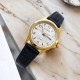 Christies Jewellery - EQ0593-26A Citizen Ladies Dress Watch Auckland NZ EQ0593-26A Citizen Ladies Dress Watch EQ0593-26A Citizen Watches Auckland | Gold Tone casing with Black leather strap