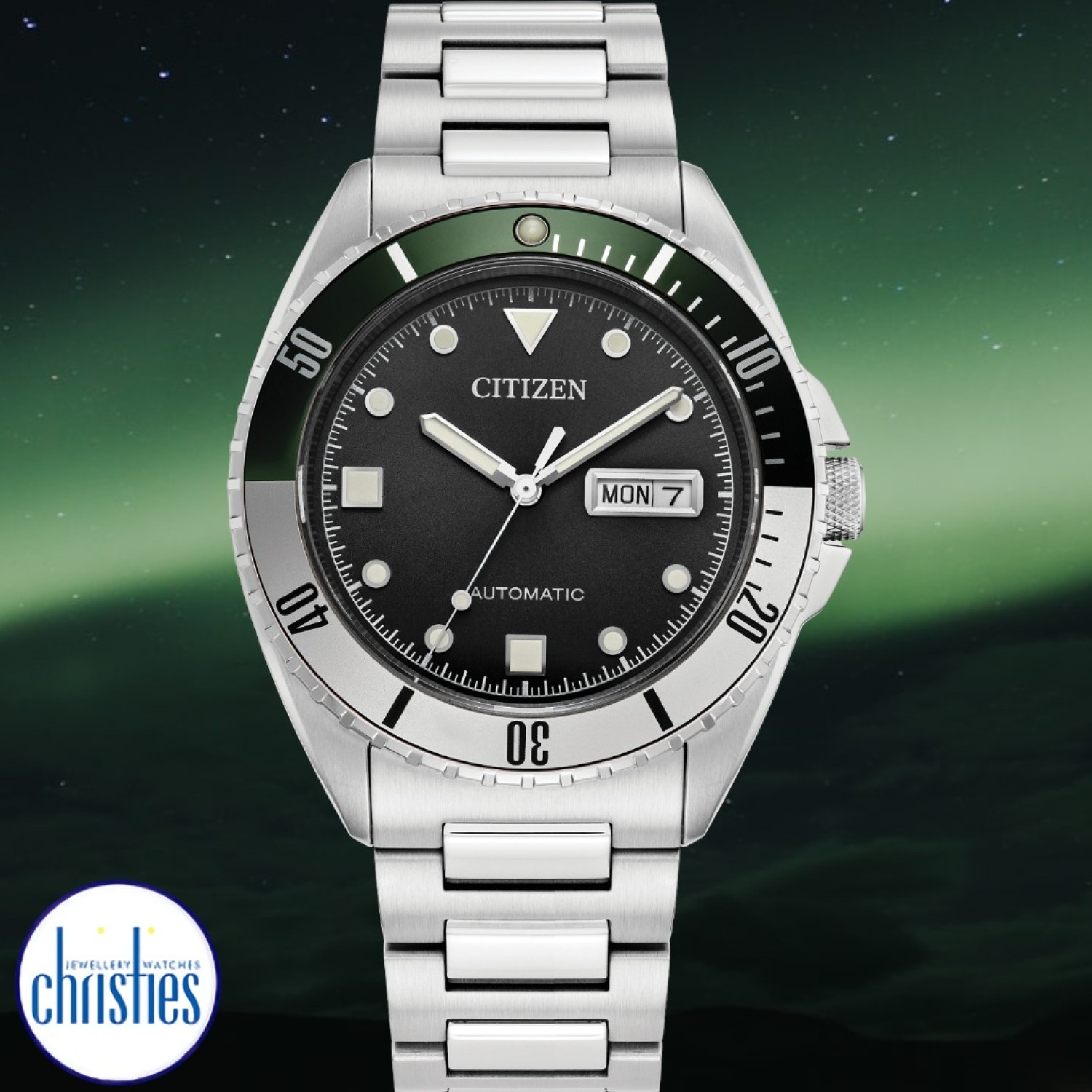 Christies Jewellery - NH7531-50E Citizen Sports Automatic Watch Watches Auckland NZ NH7531-50E Citizen Sports Automatic Watch NH7531-50E Watches Auckland- Christies Jewellery Online and Auckland - Free Delivery - Afterpay, Laybuy and Zip the easy way to pay