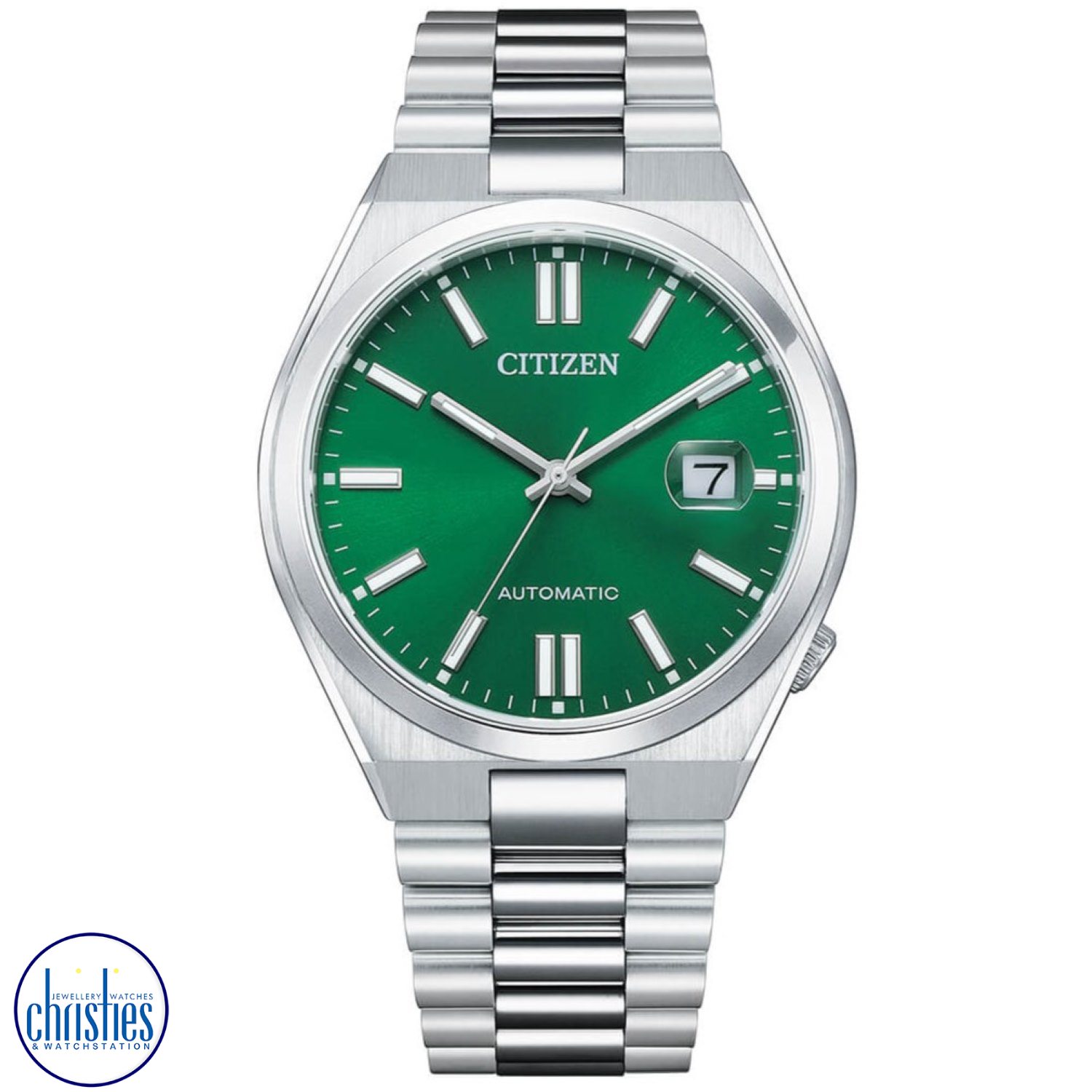 NJ0150-81X CITIZEN Automatic Green- Dial Watch NJ0151-88X Watches Auckland