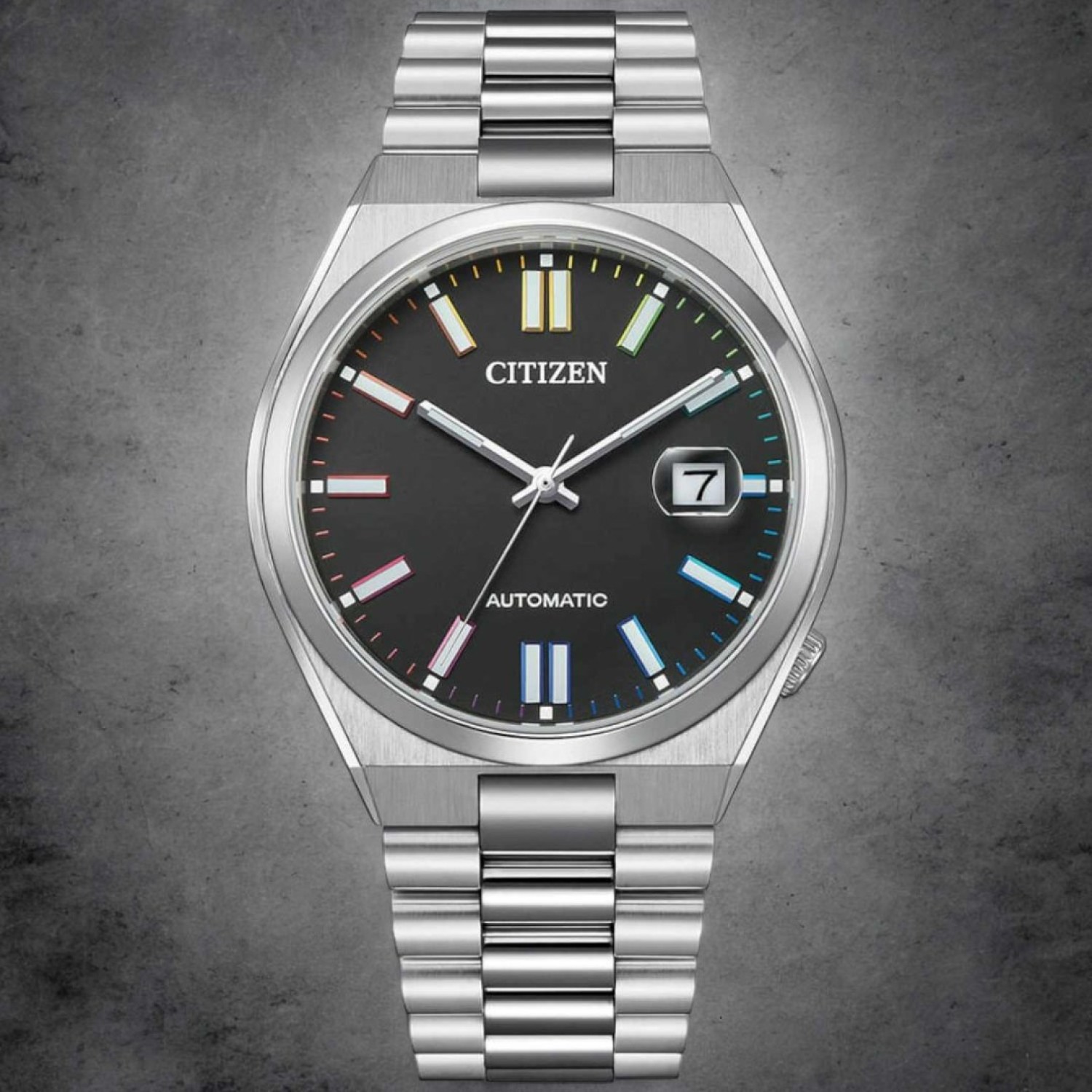 Christies Jewellery - NJ0151-53E Citizen Tsuyosa Black Mulicolor Dial Watch Auckland NZ NJ0151-53E Citizen Tsuyosa Black Mulicolor Dial Watch NJ0151-53E Citizen Watches Auckland
