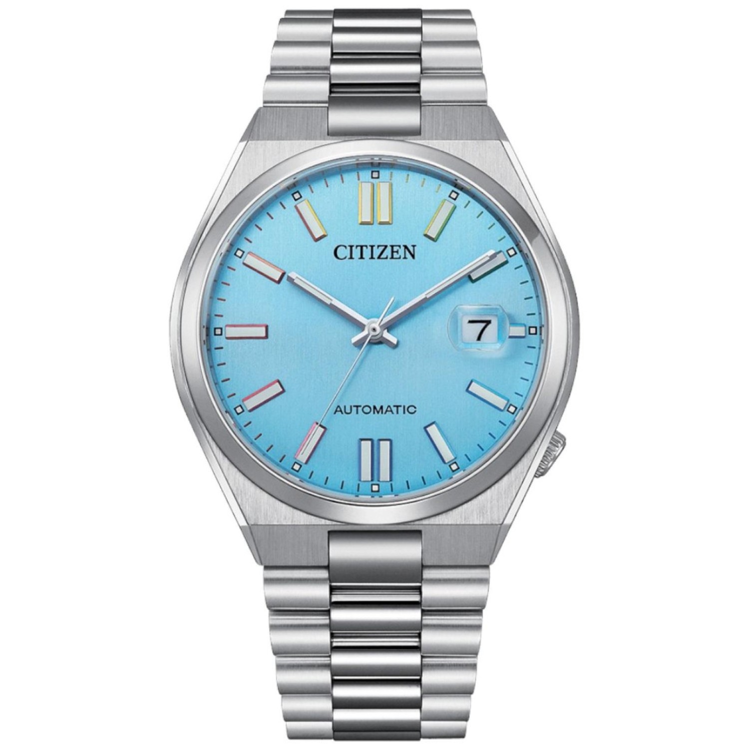 Christies Jewellery - NJ0151-53L Citizen Tsuyosa Automatic Watch Auckland NZ NJ0151-53L Citizen Tsuyosa Automatic Watch NJ0151-53L with Light Blue Dial