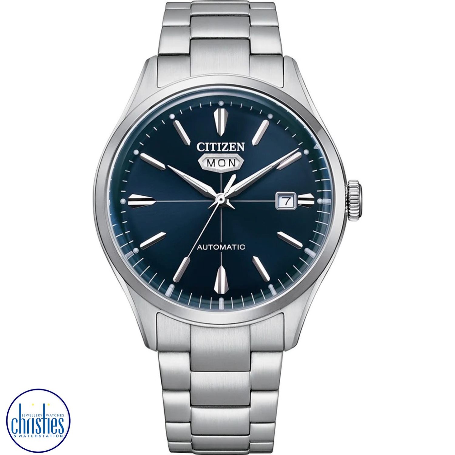 Christies Jewellery - NH8391-51L CITIZEN Automatic Eternal Blue Dial Watch Watches NZ NH8391-51L CITIZEN Automatic Eternal Blue Dial Watch NH8391-51L Watches NZ