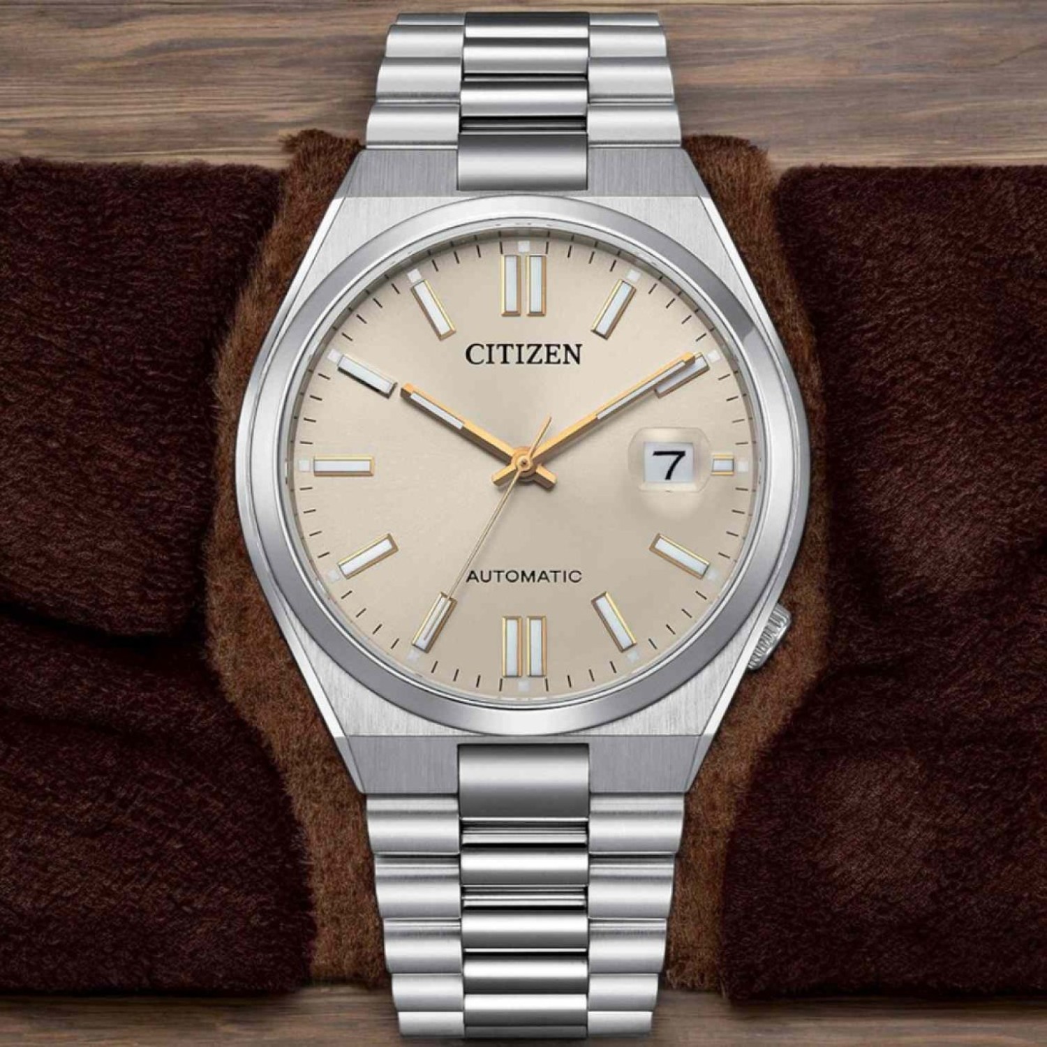 Christies Jewellery - NJ0151-88W Citizen Tsuyosa Champagne Dial Watch Auckland NZ NJ0151-88W Citizen Tsuyosa Champagne Dial Watch NJ0151-88W