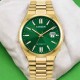 Christies Jewellery - NJ0152-51X Citizen Tsuyosa Gold Green Dial Watch Auckland NZ NJ0152-51X Citizen Tsuyosa Gold Green Dial Watch