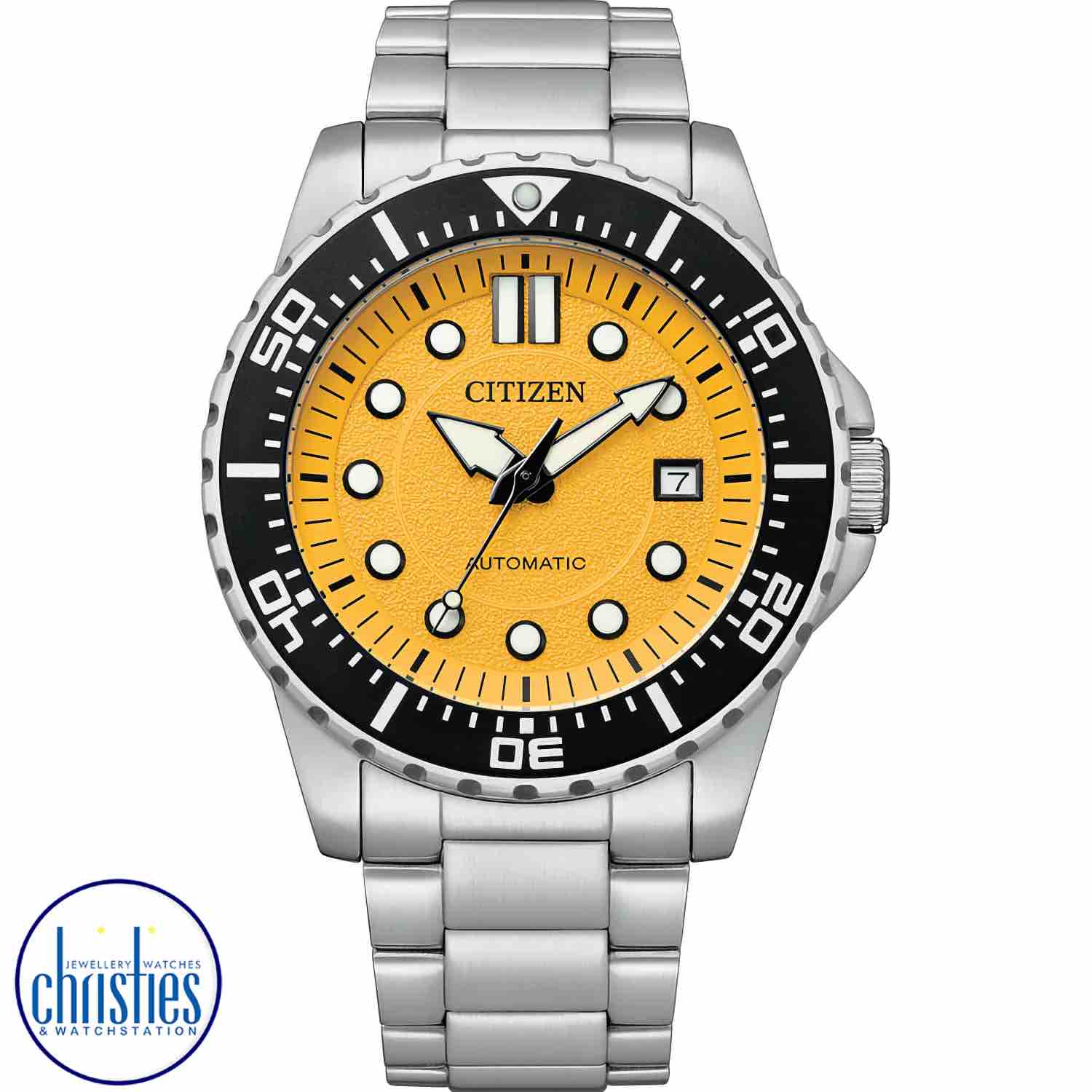 NJ0170-83Z CITIZEN Automatic Watch. Soar to new heights with this modernised timepiece from our Mechanical Collection.