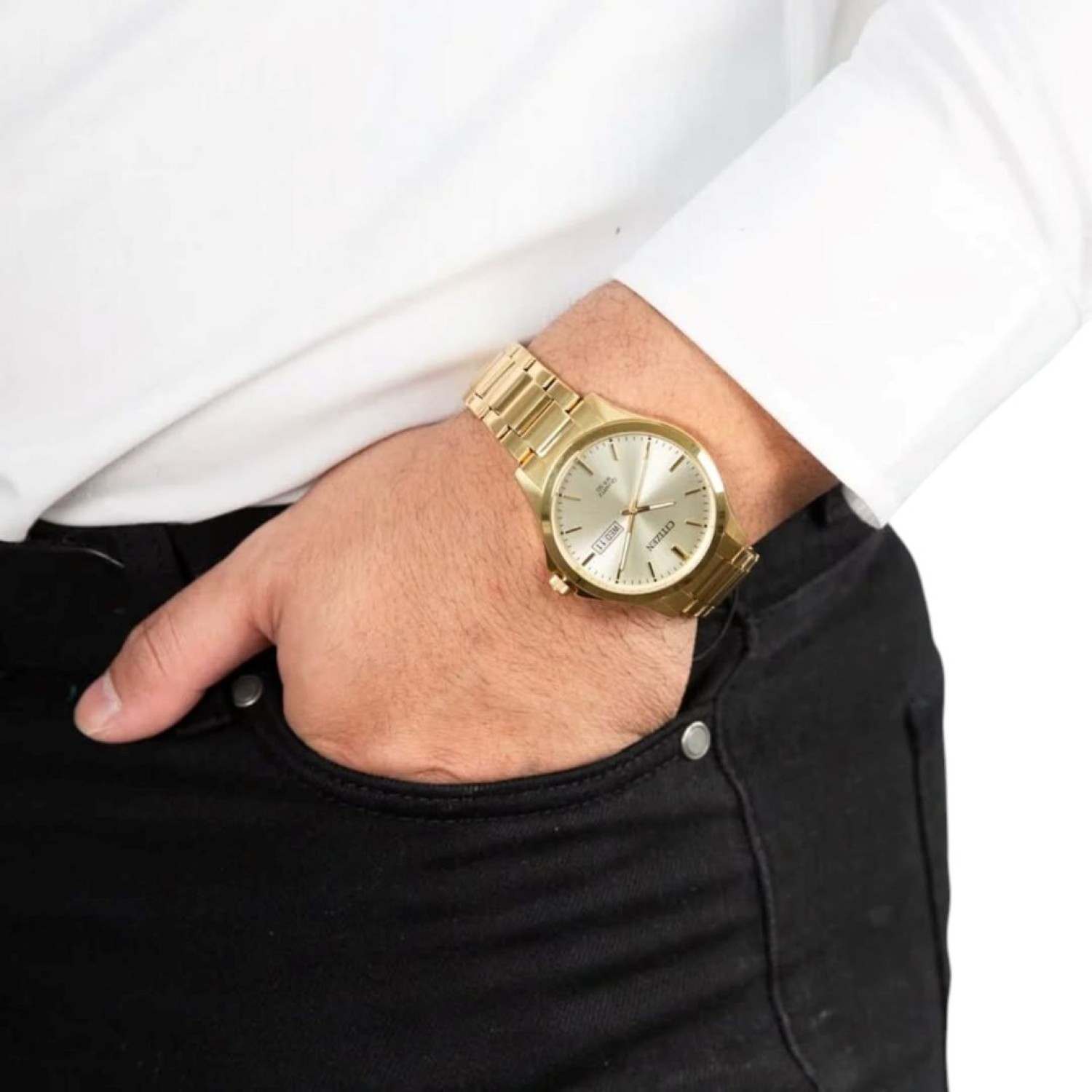 BF5002-99P CITIZEN Quartz Watch BF5002-99P BF5002-99P CITIZEN Quartz Watch. Defined by its tastefully refined aesthetic and steadfast reliability in performance, this watch from the Gents Dress Collection sets a new standard in style. With a dashing look that is infinitely masculine, it features @