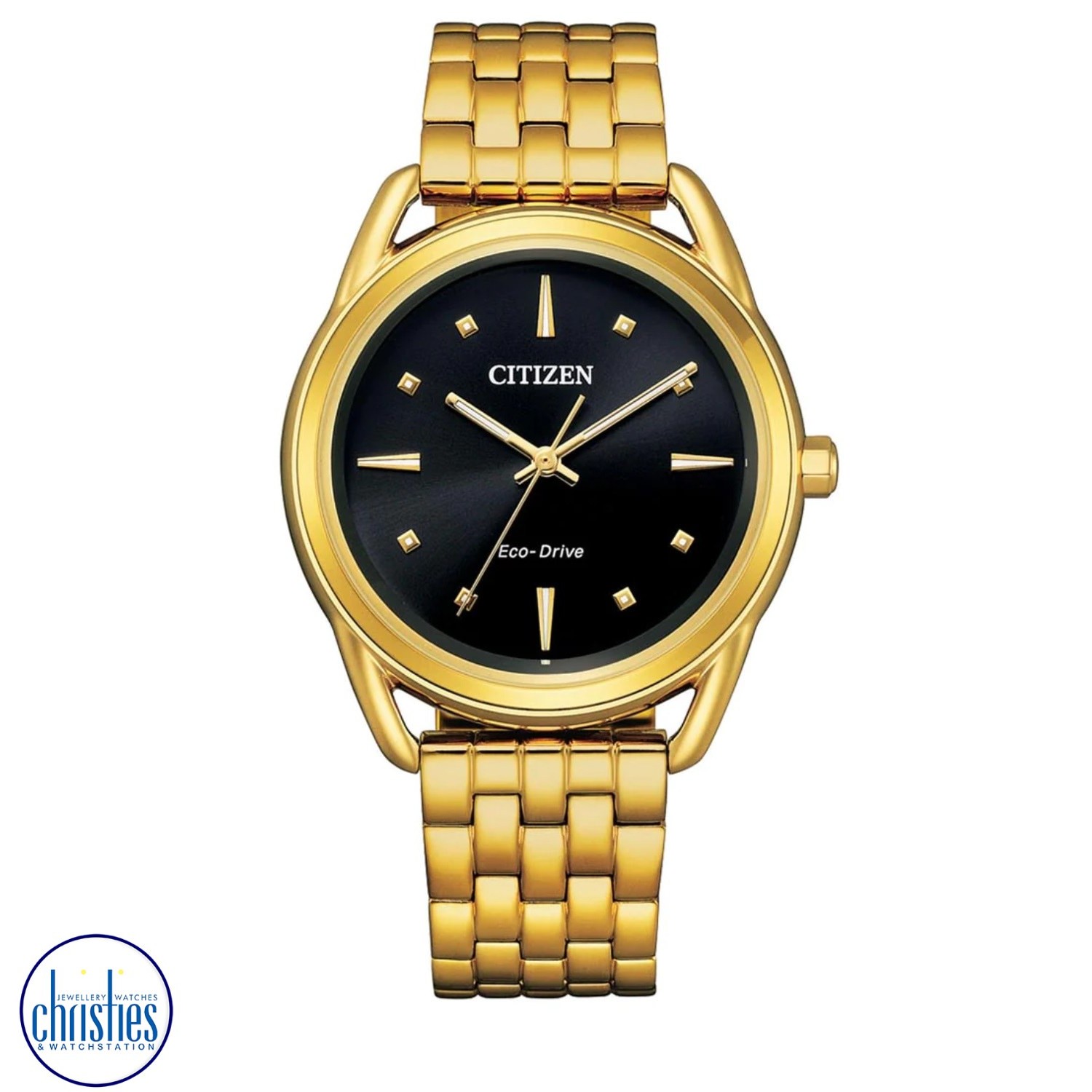 Christies Jewellery - FE7092-50E Citizen Ladies Eco-drive Solar Watch FE7092-50E Citizen Ladies Eco-drive Solar Watch. The Citizen FE7092-50e is a Ladies Eco-Drive watch with a modern and stylish design.