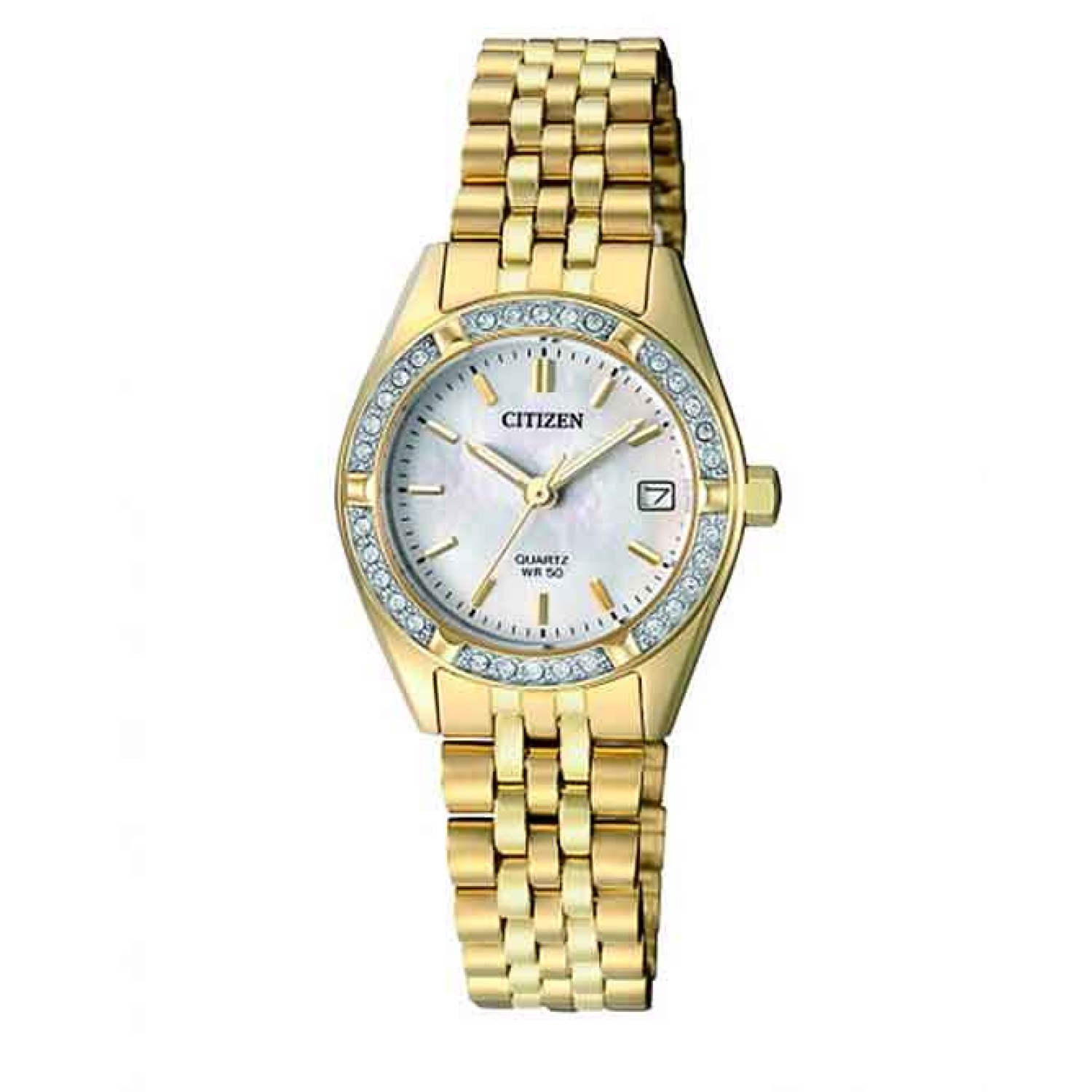 EU6062-50D Citizen. A stunning combination of Swarovski crystals and a Mother of Pearl Dial with a gold case makes this a very elegant new addition to the Citizen range Oxipay is simply the easier way to pay - use Oxipay and well spre @christies.online