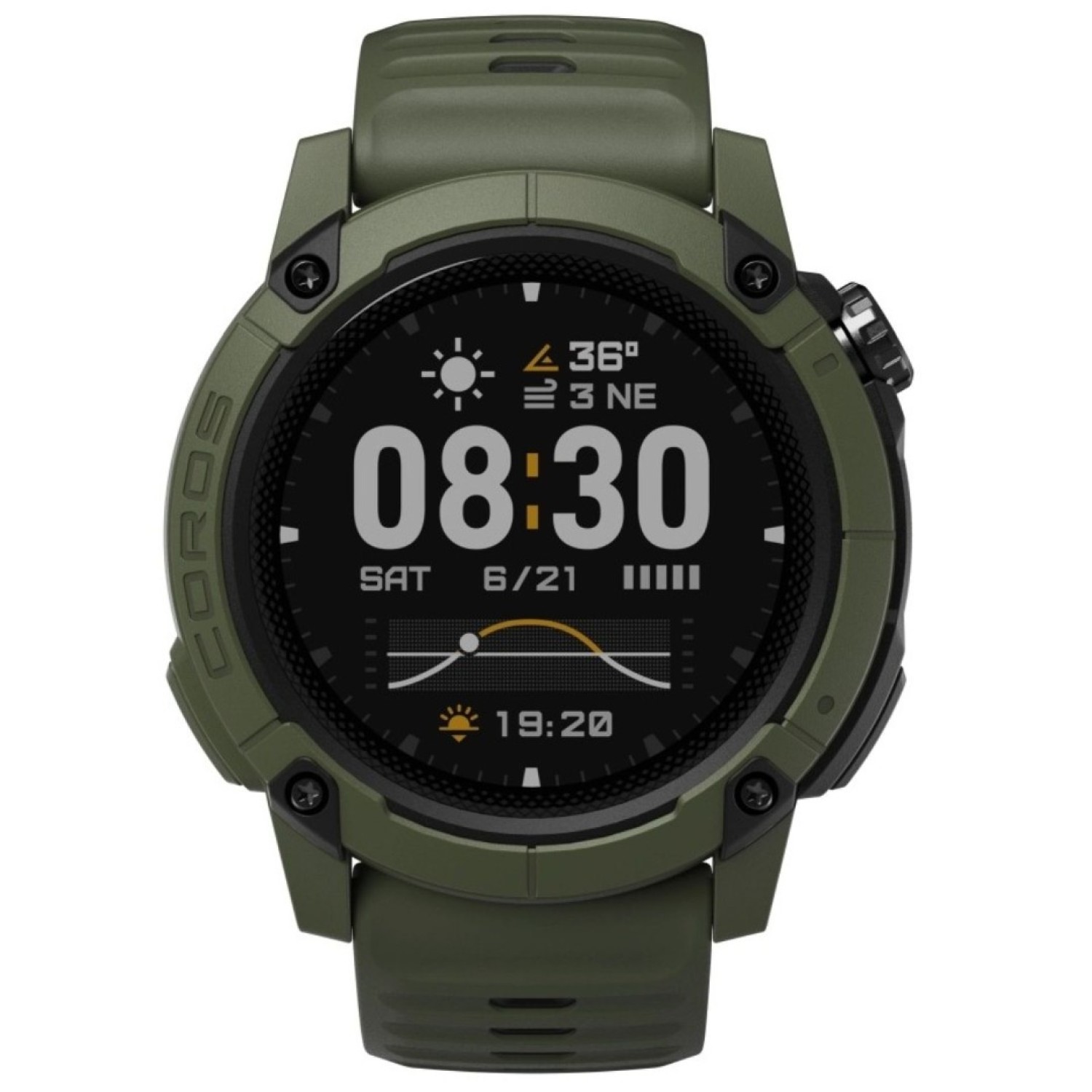 COROS Nomad GPS Adventure Sports Watch – Green – Coros Multiport's Watches Auckland - Christies Jewellery Online and Auckland - Free Delivery - Afterpay buy and Zip the easy way to pay COROS Nomad GPS Adventure Sports Watch – Green by Coros Watches