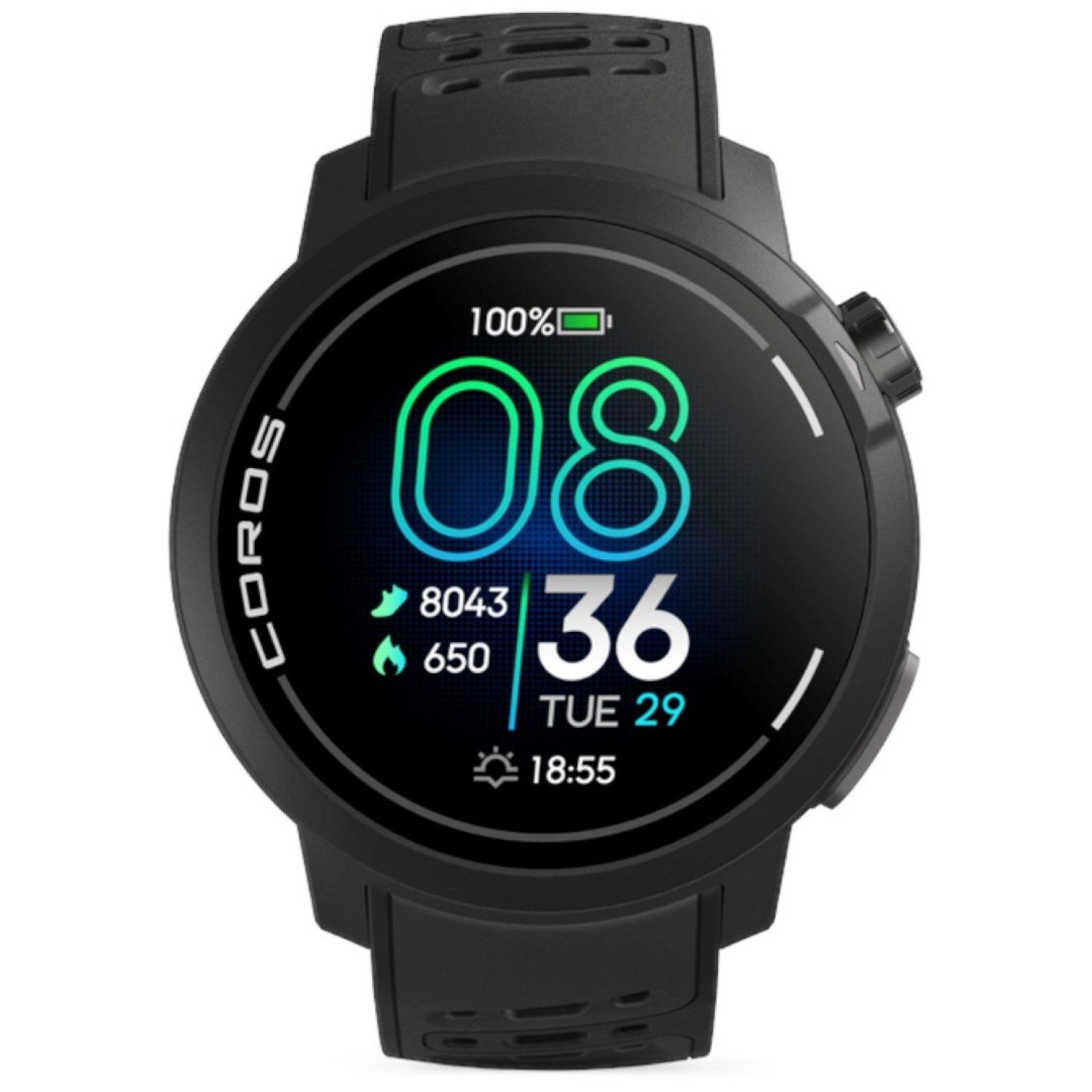 COROS PACE Pro – GPS Sport Watch WPACEP-BLK – 38hr Battery | Christies Jewellery NZ COROS PACE Pro GPS Sport Watch – Black Silicone Band | WPACEP-BLK | Dual-Frequency GPS