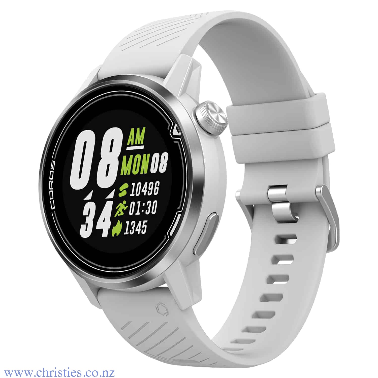Coros Apex Premium 46mm Pearl White Multisports Watch. Its easy to run daily, but how far should I run? How fast? Recovery makes me stronger, how long should I rest between two runs? How can I measure my overall fitness level improvement? APEX with COROS 
