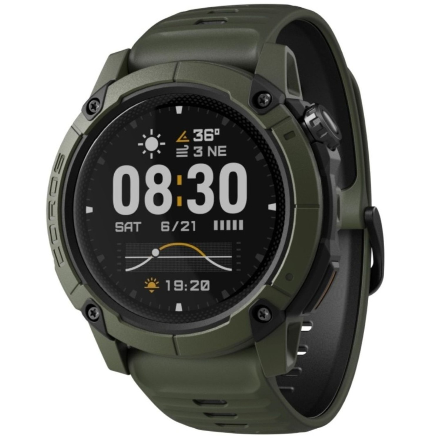 COROS Nomad GPS Adventure Sports Watch – Green – Coros Multiport's Watches Auckland - Christies Jewellery Online and Auckland - Free Delivery - Afterpay buy and Zip the easy way to pay COROS Nomad GPS Adventure Sports Watch – Green by Coros Watches