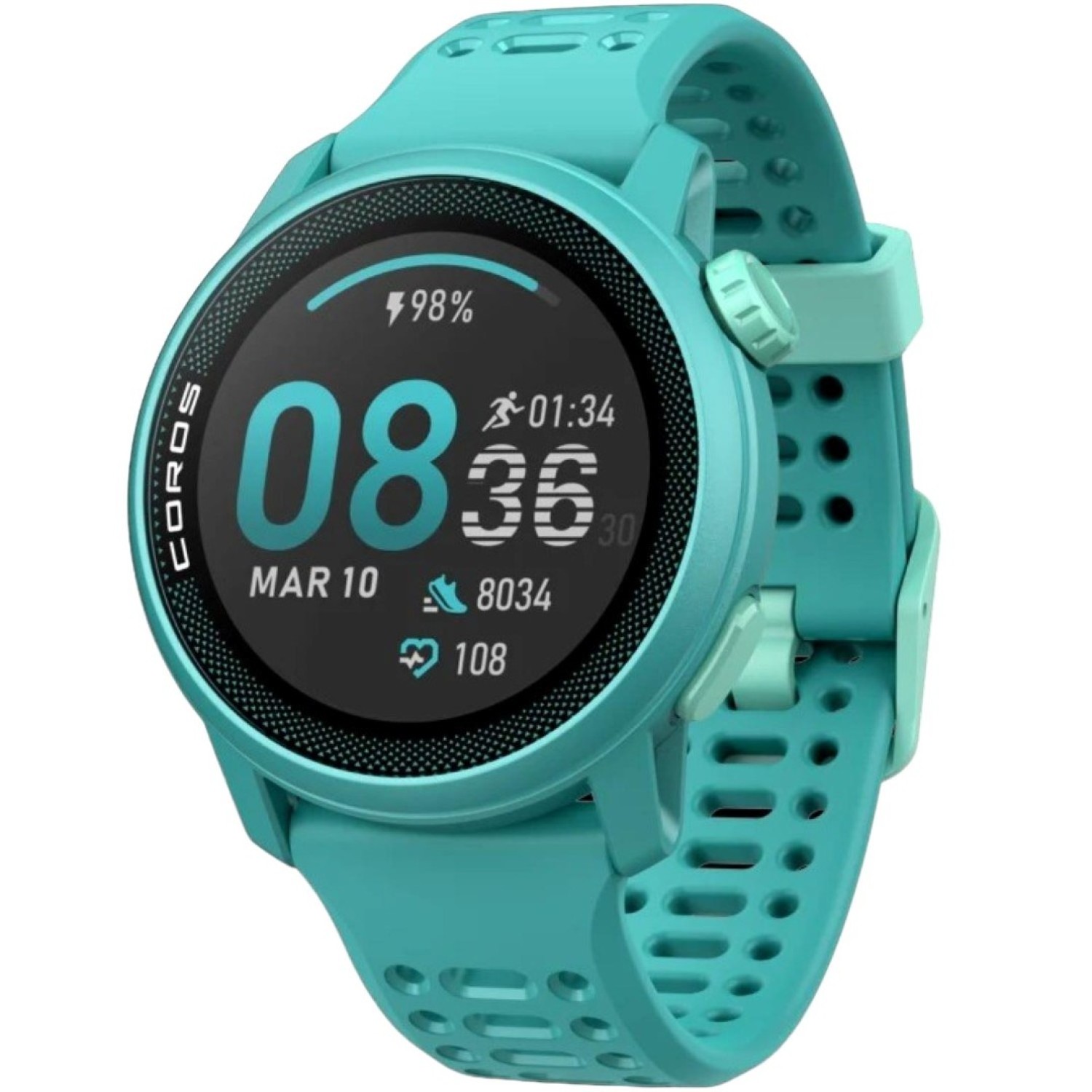 COROS PACE 3 GPS Sport Watch – Teal Silicone Band WPACE3-TEL Coros Multiport's Watches Auckland - Christies Jewellery Online and Auckland