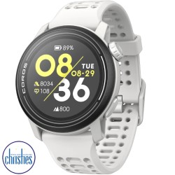 COROS PACE 3 GPS Sport Watch – White Silicone Band