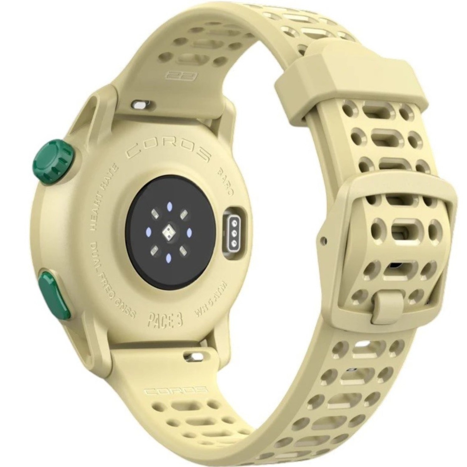 Christies Jewellery - COROS PACE 3 GPS Sport Watch – Mist Silicone Band Auckland NZ COROS PACE 3 GPS Sport Watch – Mist Silicone Band WPACE3-YLW Coros Multiport's Watches Auckland - Christies Jewellery Online and Auckland