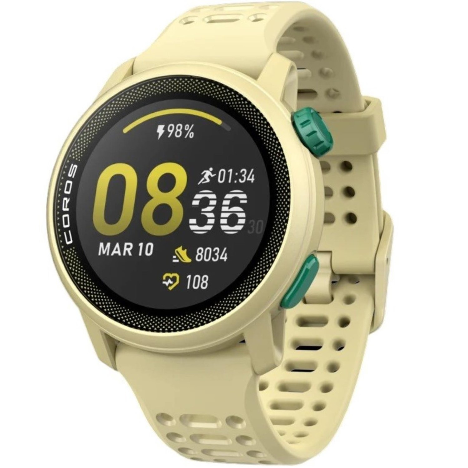 Christies Jewellery - COROS PACE 3 GPS Sport Watch – Mist Silicone Band Auckland NZ COROS PACE 3 GPS Sport Watch – Mist Silicone Band WPACE3-YLW Coros Multiport's Watches Auckland - Christies Jewellery Online and Auckland