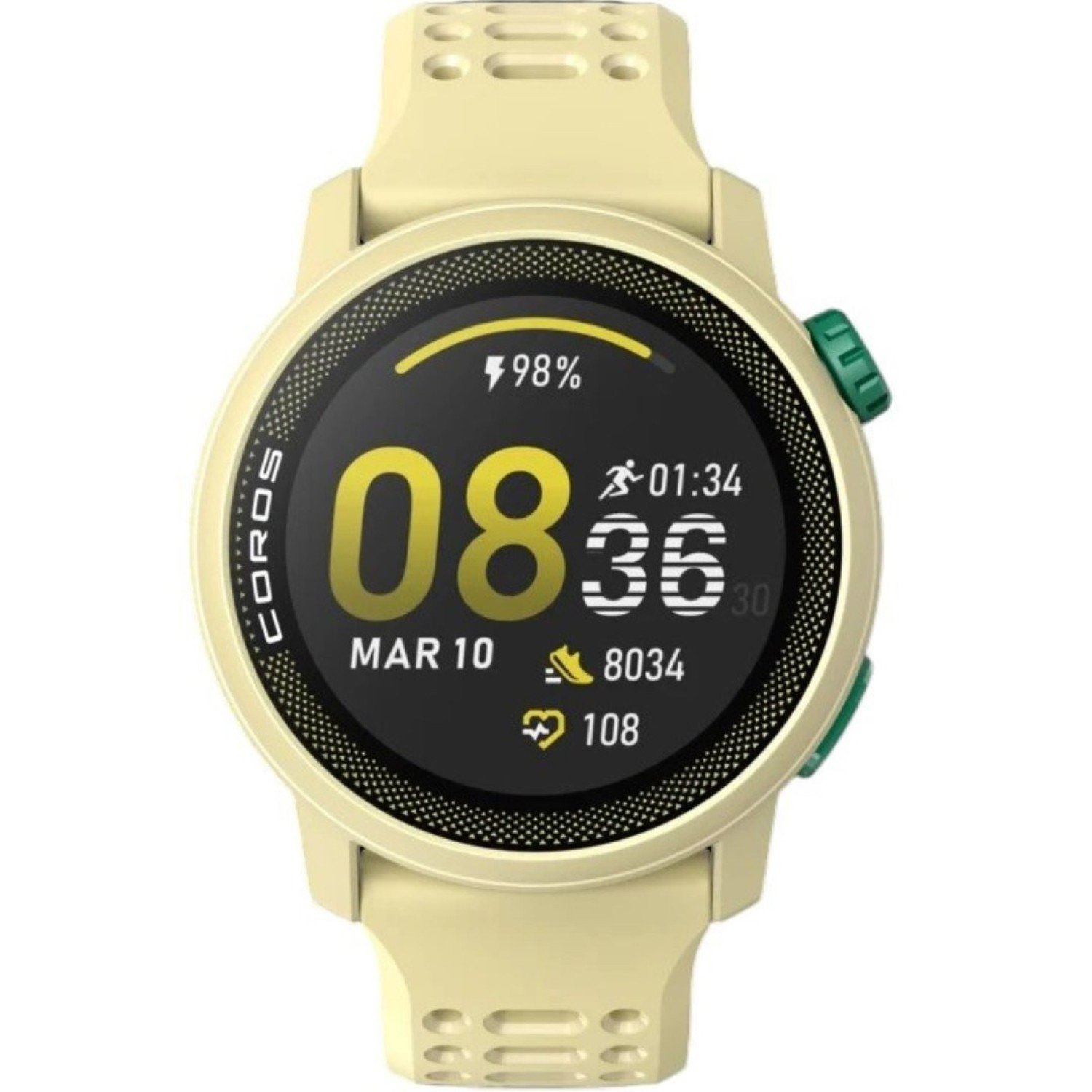 Christies Jewellery - COROS PACE 3 GPS Sport Watch – Mist Silicone Band Auckland NZ COROS PACE 3 GPS Sport Watch – Mist Silicone Band WPACE3-YLW Coros Multiport's Watches Auckland - Christies Jewellery Online and Auckland