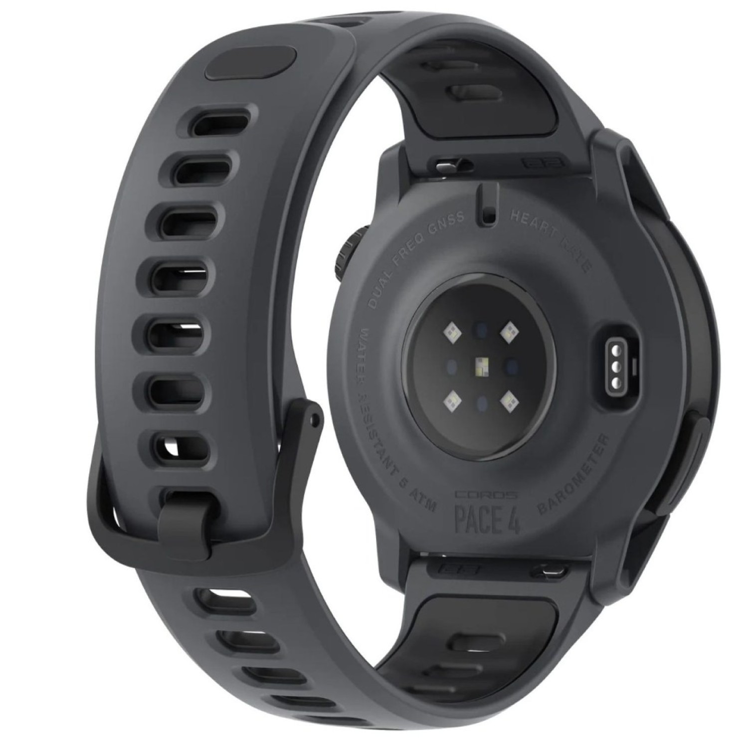 COROS PACE 4 GPS Sport Watch – Black Silicone Band by Coros Watches