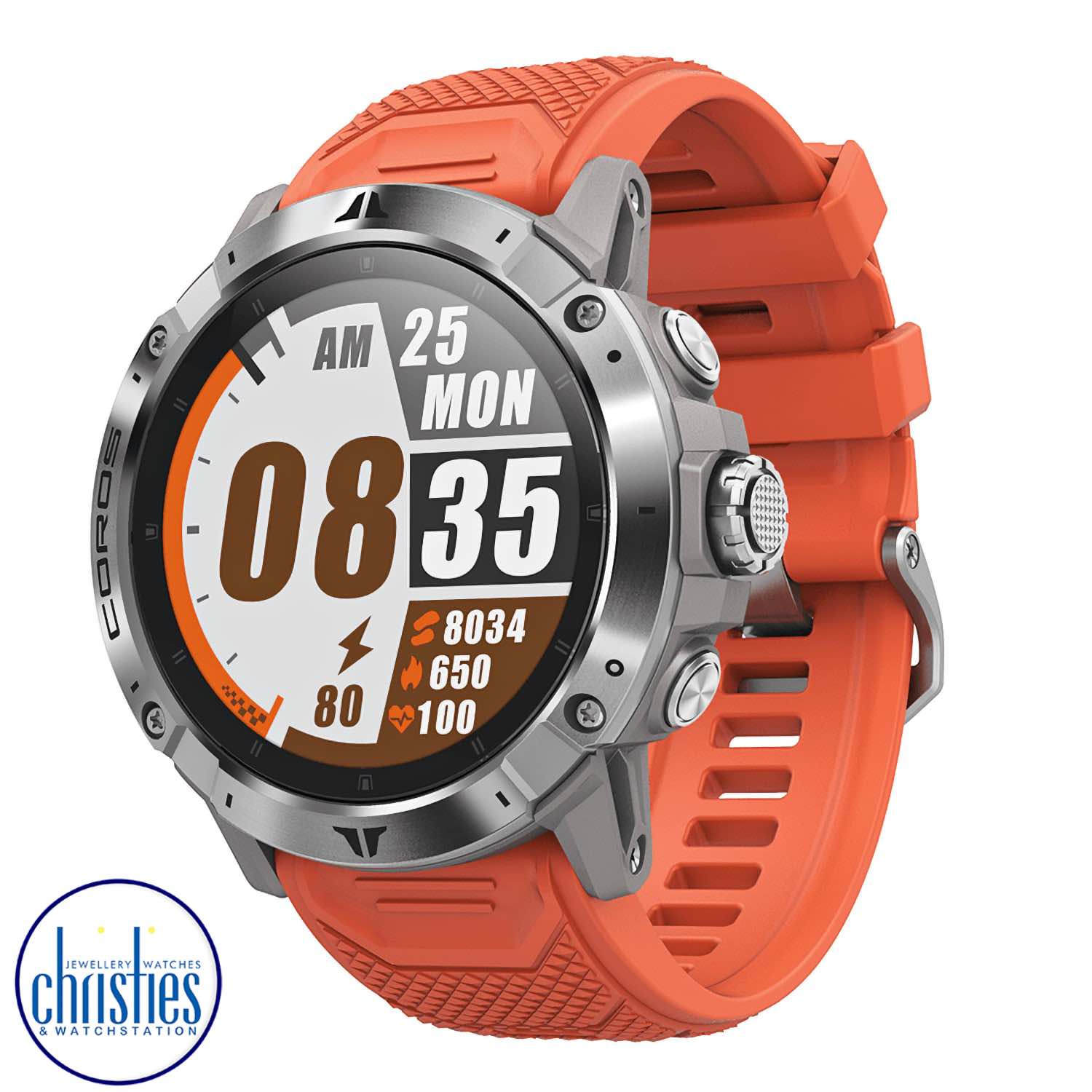 COROS VERTIX 2 GPS Adventure Watch - Lava WVTX2-SVR coros vertix nz afterpay COROS VERTIX 2 GPS Adventure Watch - Lava. coros apex nz $1,199.00