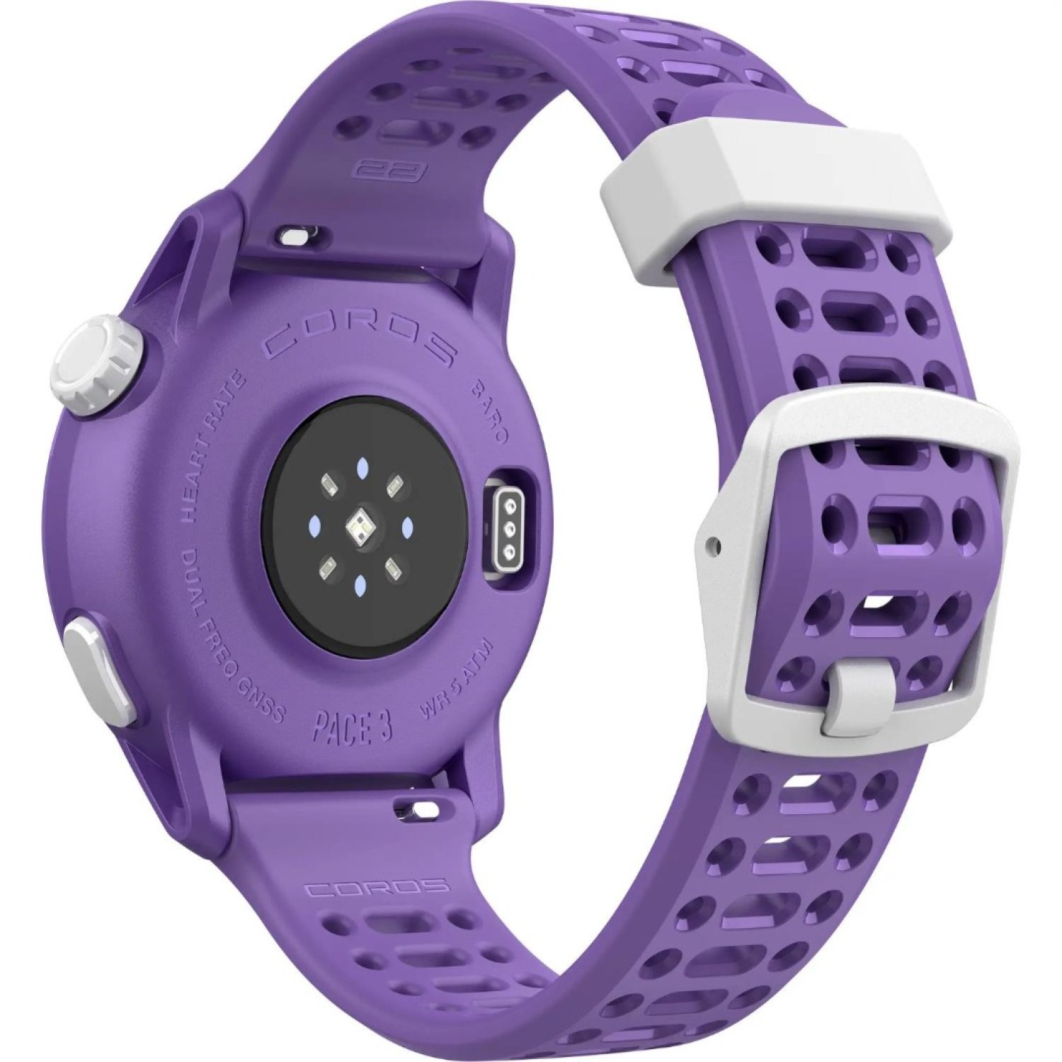 Christies Jewellery - COROS PACE 3 GPS Sport Watch – Purple Silicone Band Auckland NZ COROS PACE 3 GPS Sport Watch – Purple Silicone Band WPACE3-PUR Coros Multiport's Watches Auckland