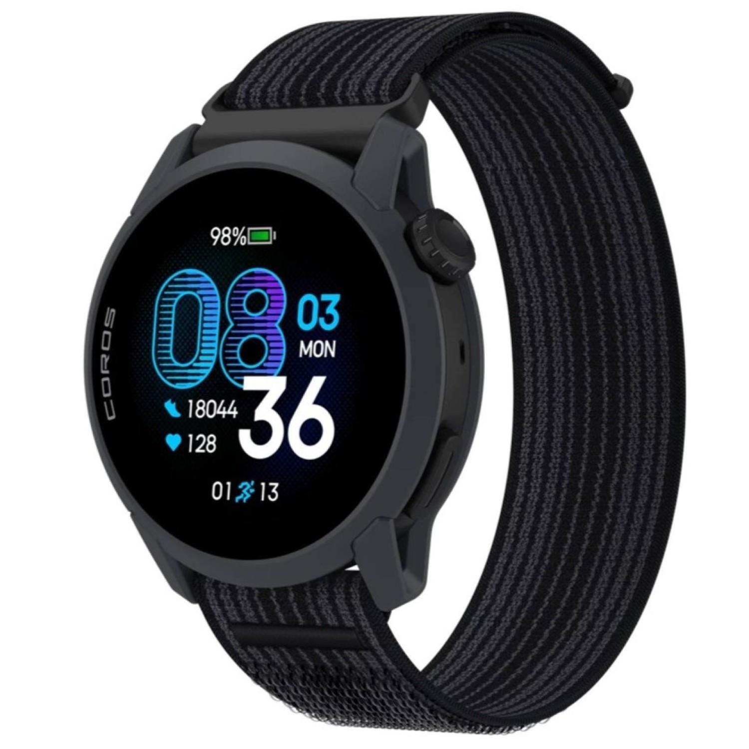 COROS PACE 4 GPS Sport Watch – Black Nylon Band Watch by Coros Watches