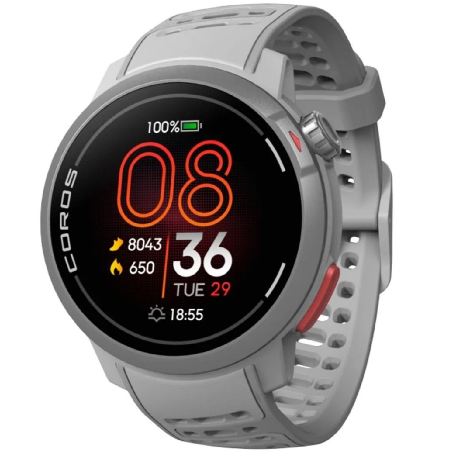 COROS PACE Pro GPS Sport Watch WPACEP-GRY – Grey Silicone Band | Buy Now at Christies NZ COROS PACE Pro GPS Sport Watch – Grey Silicone Band | WPACEP-GRY | Dual-Frequency GPS – Christies Jewellery NZ