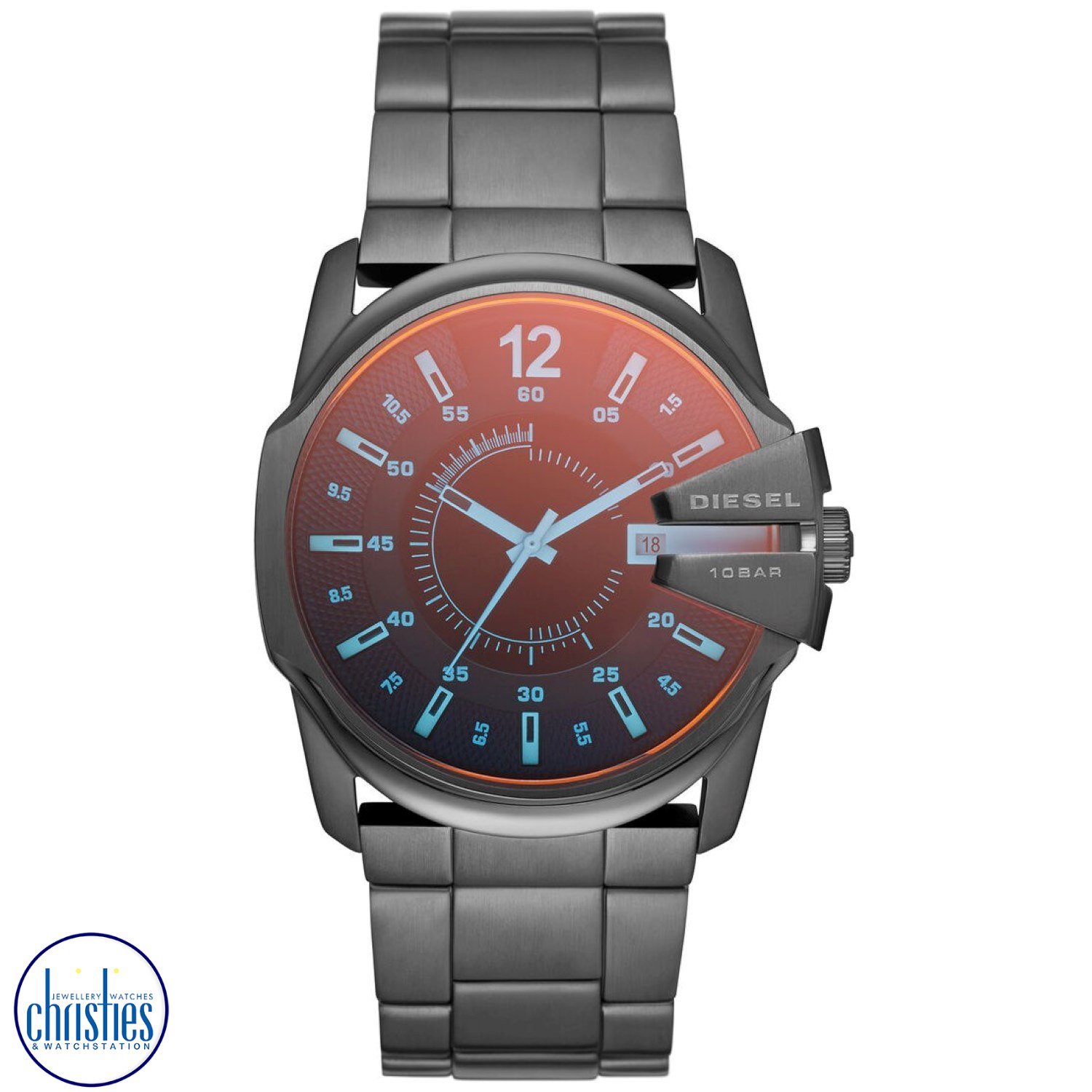 Christies Jewellery - DZ1965 Diesel Master Chief Gunmetal DZ1965 Diesel Master Chief Gunmetal. The Diesel DZ1965 is a bold and stylish timepiece that features a unique combination of design elements that sets it apart from other watches in its class.