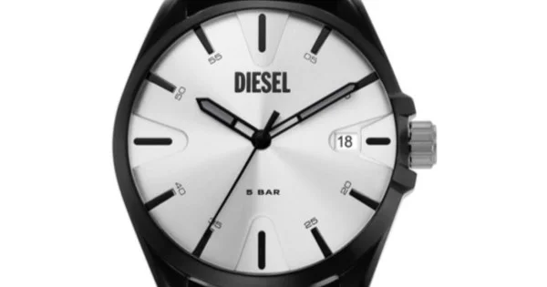 DIESEL MS9 DZ2176 腕時計 クォーツ Men's MS9 Stainless Steel Watch | Black | Diesel