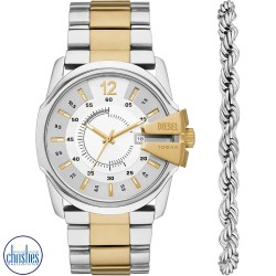  DZ2182SET Diesel Master Chief Watch-Bracelet Set