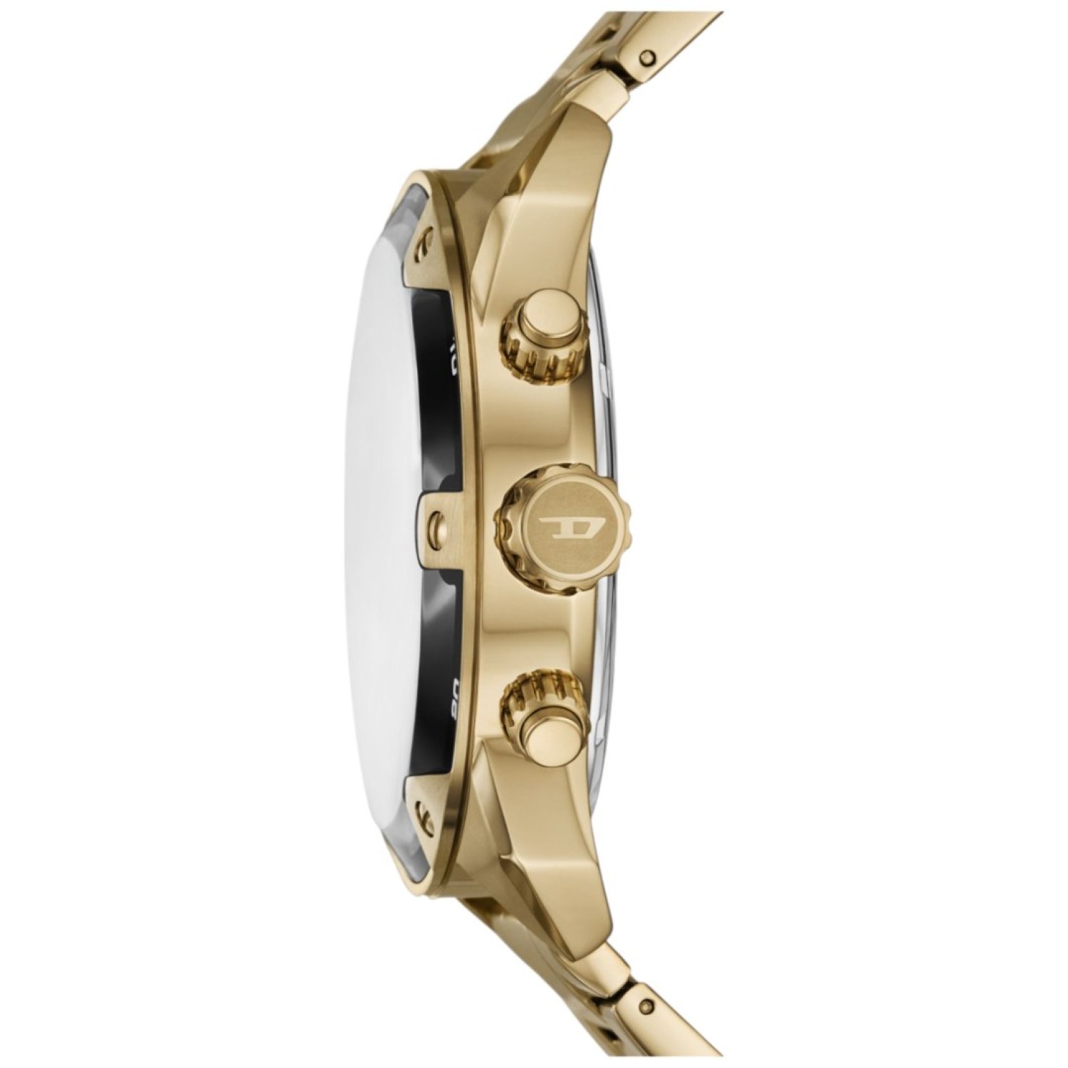DZ4685 Diesel Spiked Gold-Tone Green Dial Watch by Diesel Watches Auckland- Christies Jewellery Online and Auckland