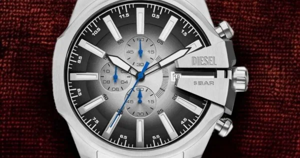 DZ4686 Diesel Mega Chief Slim Silver 48mm Watch – Diesel Watches