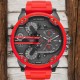 Christies Jewellery - DZ7370 Diesel Mr. Daddy 2.0 Chronograph Red Strap Watch Auckland NZ DZ7370 Diesel Mr. Daddy 2.0 Chronograph Red Strap Watch