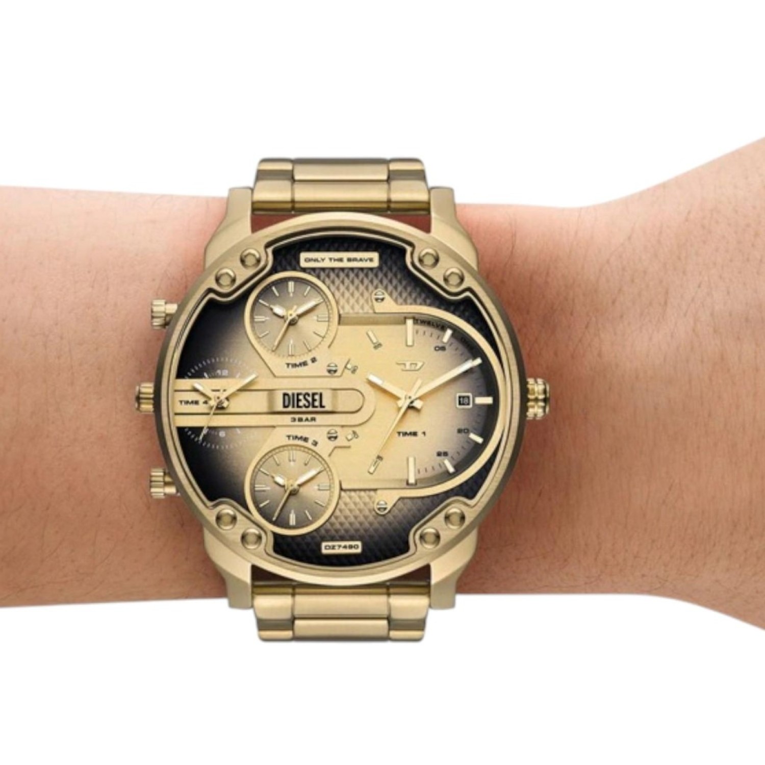 DZ7490 Diesel Mr. Daddy Slim Chrono Gold-Tone Watch – Diesel Watches Auckland- Christies Jewellery Online and Auckland DZ7490 Diesel Mr. Daddy Slim Chrono Gold-Tone Watch by Diesel Watches Auckland- Christies Jewellery Online and Auckland