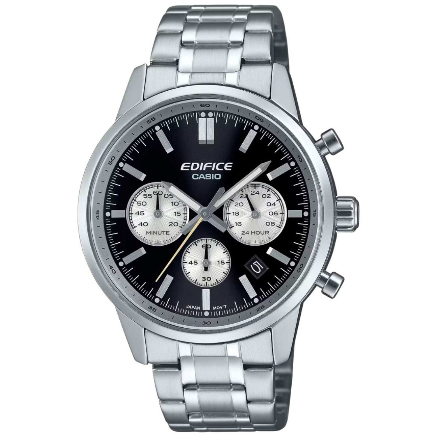 EFR575D-1A Casio Edifice Men's Chronograph – Sporty Black Dial, 100M Water Resistant – Edifice Watches Auckland | Luxury and Affordability EFR575D-1A Casio Edifice Men's Chronograph – Sporty Black Dial, 100M Water Resistant by Edifice