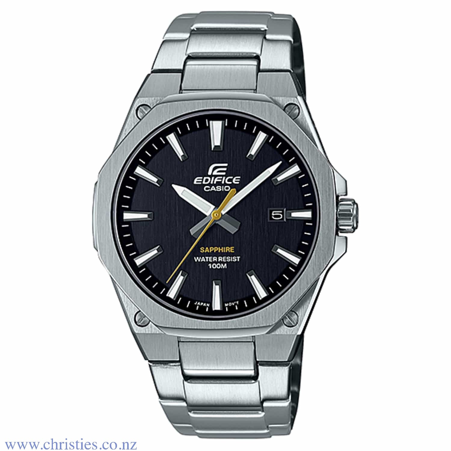 EFRS108D-1AV EDIFICE Sapphire Watch EFR-S108D-1AV - casio watches nz online EFRS108D-1AV EDIFICE Slim Line Sapphire Watch. Humm -Buy Little things up to $1000 and choose 10 weekly or 5 fortnightly payments with no interest. Late payment fee of $10 will apply. 2 Year Casio Guarantee which is only available at authorise @christie