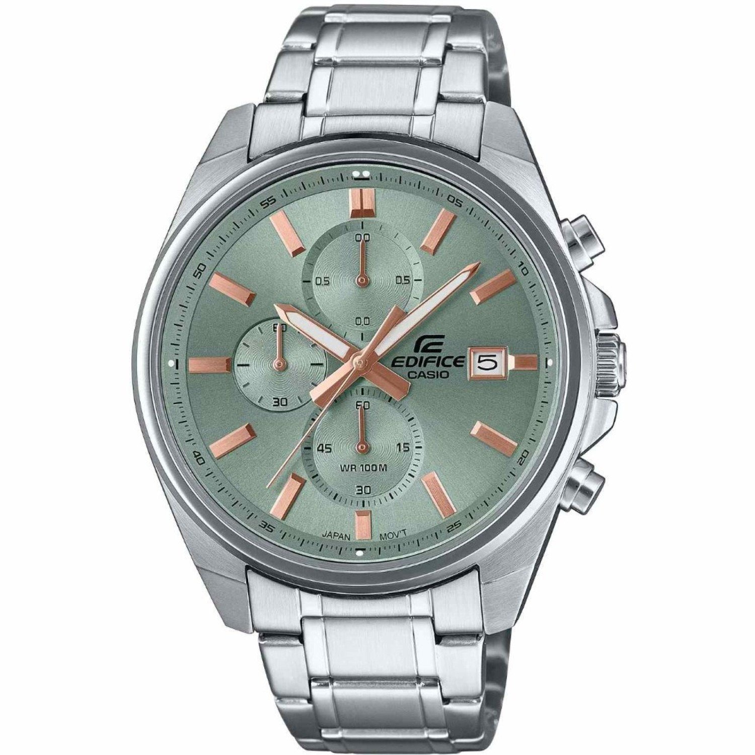 EFV610DE-3A Casio Edifice Chronograph Green Dial Watch by Casio Watches | Luxury and Affordability