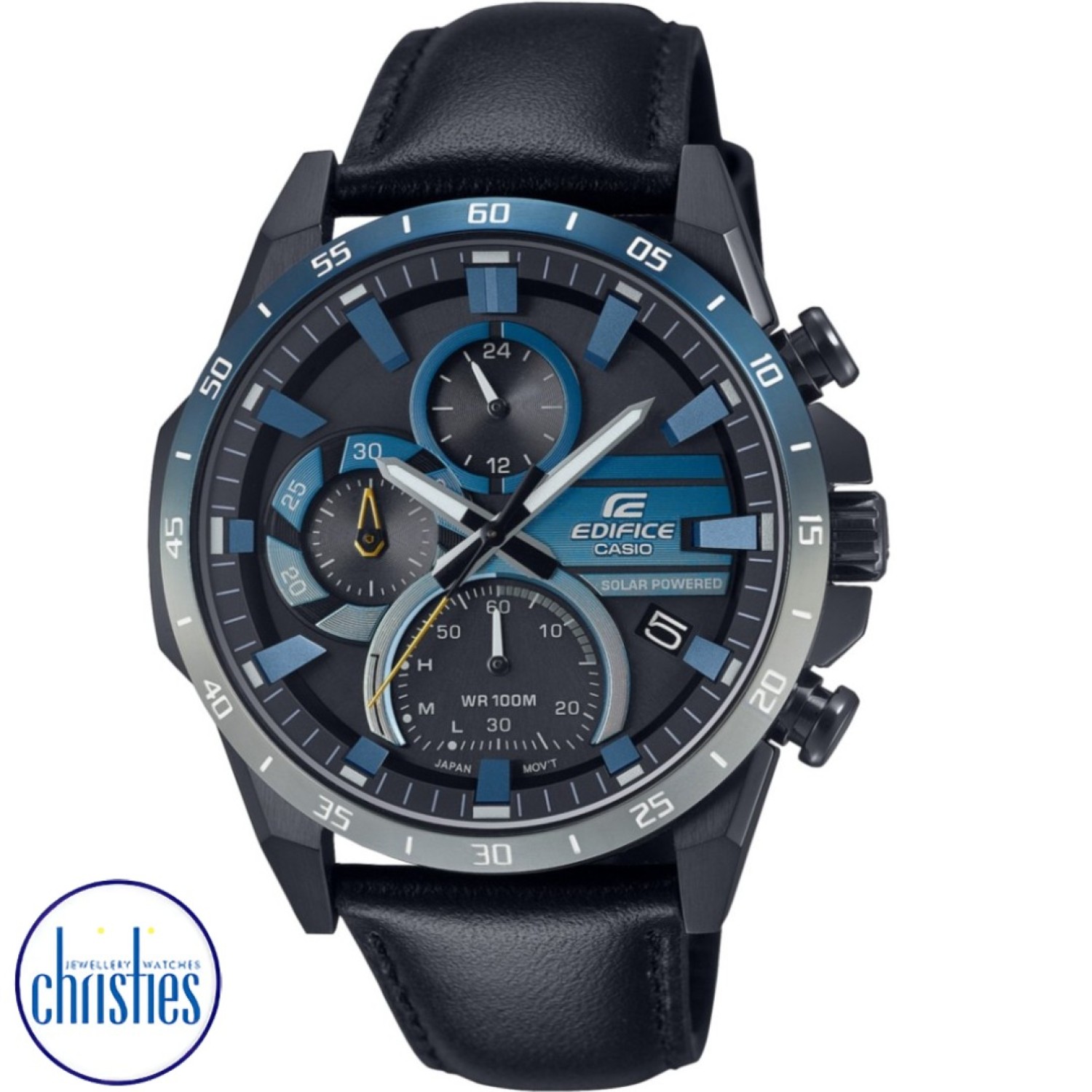 Christies Jewellery - EQS940NL-1A Casio Edifice Chronograph Nighttime Drive Series Watches Auckland NZ EQS940NL-1A Casio Edifice Chronograph Nighttime Drive Series EQS940NL-1A Edifice Watches Auckland | Edifice watches offer a balance between luxury aesthetics and affordability
