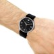 AR11013 Emporio Armani Mens Watch. Sleek and refined, this mens Emporio Armani watch gleams with a black sunray dial, stainless-steel case, and matte black leather strap3 Months No Payments and Interest for Q Card holders OXIPAY - Have it now and pay ove 