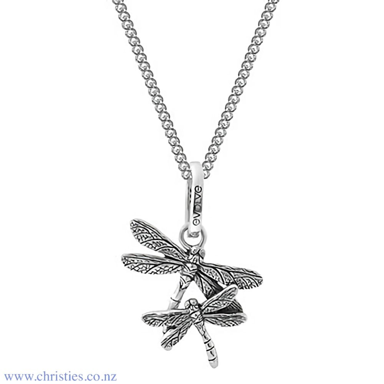 2P61000 Evolve NZ Dragonfly Pendant. The native NZ Dragonfly is a fast moving creature of the wind, and symbolises change and new beginnings. This pendant gives you the inner strength to create something new and fresh, and embrace the winds of change. &am